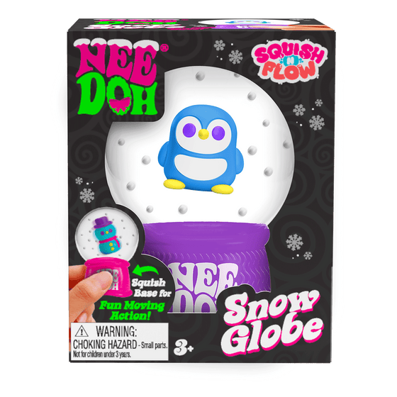 NEEDOH SQUISH N FLOW SNOW GLOBE c1c